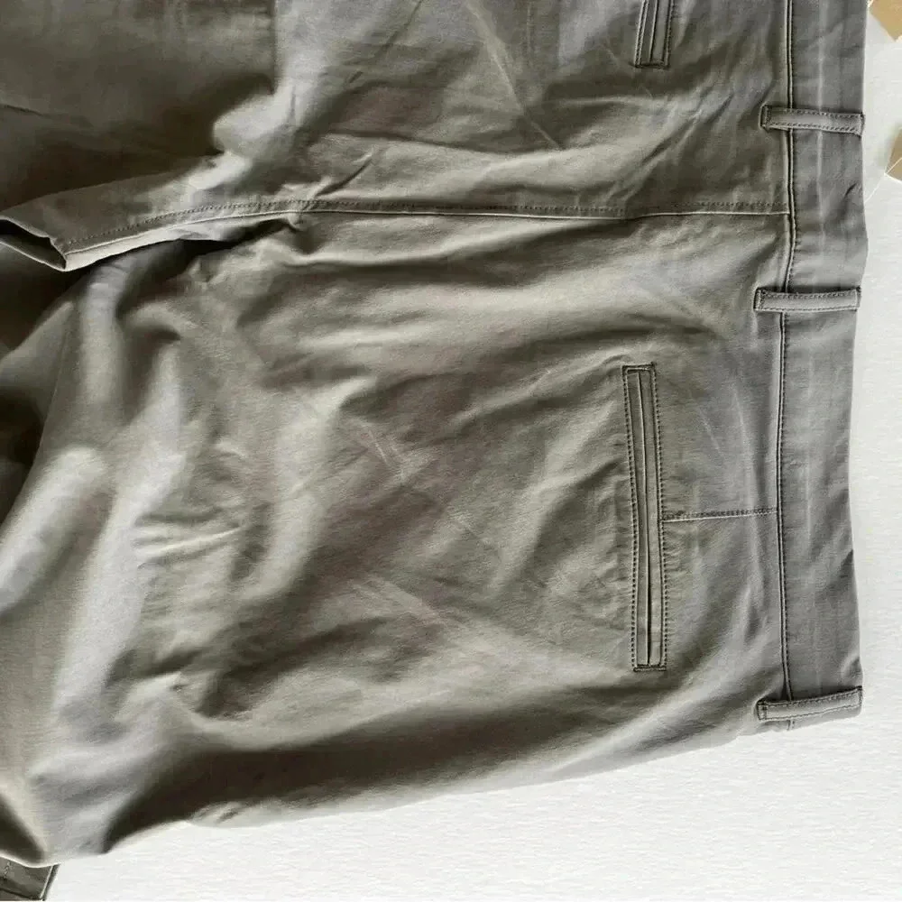 J crew 1040 athletic tapered tech pants Medford coal grey 36x32 NWT